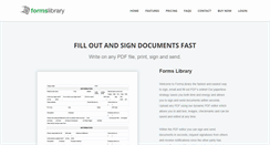 Desktop Screenshot of formslibrary.com