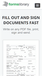 Mobile Screenshot of formslibrary.com